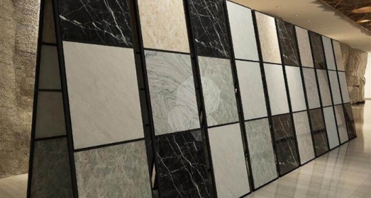 瓷砖展示架空间如何分布